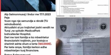 Dy vjeçari nga Peja ka nevojë për ndihmë, kërkohen 160 mijë euro për shërim jashtë vendit