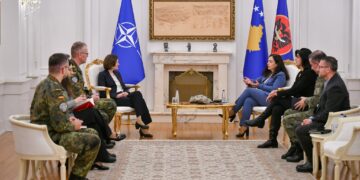 Osmani takon Shefen e Operacioneve në NATO, flasin për angazhimin për paqe, stabilitet e siguri në rajon