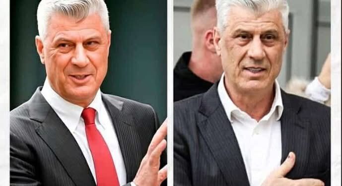 Detaji që (s)’na iku: Thaçi erdhi sot në Kosovë me të njejtën setër që e pati veshur kur e la vendin për tu përballur me Gjykatën Speciale