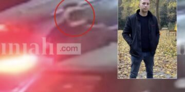 VIDEO: Polici e grushton shoferin në Prishtinë, mësohen fjalët e shkëmbyera mes tyre
