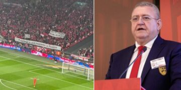 Tifozët Kuq e Zi nga Anglia i çojnë mesazh FSHF-së: Futbolli nuk është biznes, është pasion