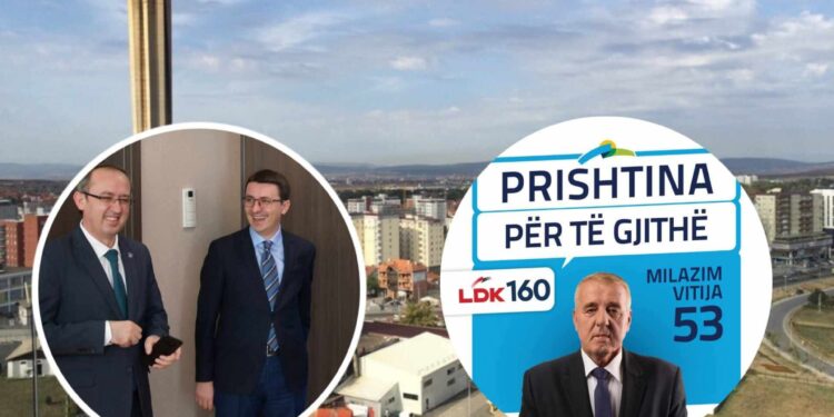 LDK largon nga partia kryeshefin e Termokosit dhe asambleistin Vitija?