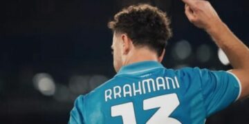 Rrahmani në formacionin e javës në Serie A