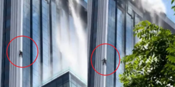 “Një frikë që nuk do ta harrojë kurrë”, një burrë po lante dritaret e një rrokaqiell kur goditi tërmeti shkatërrues Myanmarin