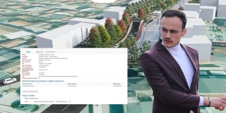 Tenderi 18-milionësh i Alban Hysenit për bulevardin shkel ligjin, detaje