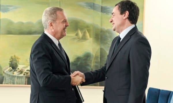 Kurti pret ambasadorin italian në takim lamtumirës, e falënderon për mbështetjen