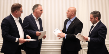 “Shihja veprat e jo fjalët – Ai është në komunikim të vazhdueshëm me Kurtin – më 4 prill janë takuar e kanë qëndruar në këtë lokal”, Haradinaj flet për Limajn