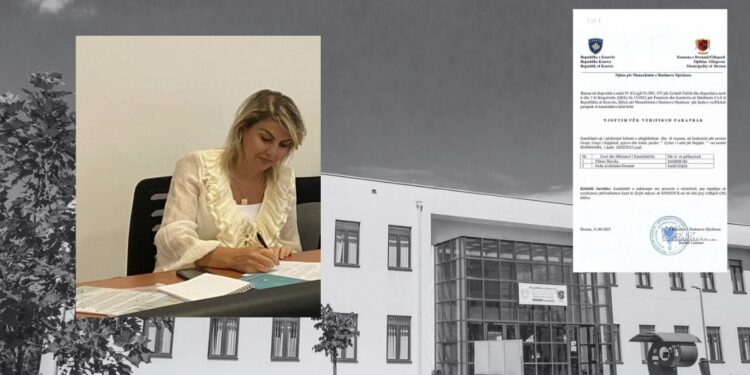 Drejtoresha e Bujqësisë në Drenas ia mësyn pozitës të cilën e hapi drejtoria e saj