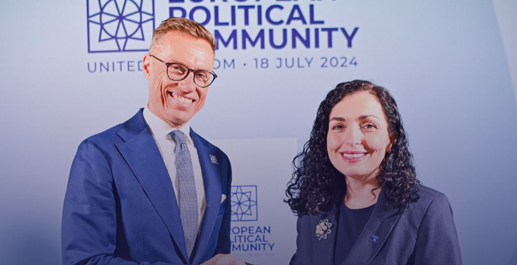 Presidentja Osmani në Finlandë me ftesë të Presidentit Stubb