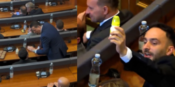 Agim Bahtiri ia jep cucllën Paris Gurit të LDK-së (Foto)