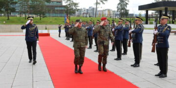 Komandanti i Forcës së Sigurisë së Kosovës priti për vizitë shefin e Mbrojtjes së Gjermanisë