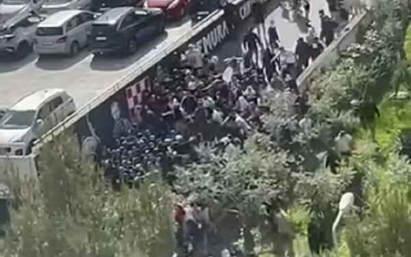 Përleshje masive mes tifozëve të Torcidës e BBB në Split