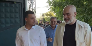 Djali i Thaçit shpreh publikisht mbështetje për Edi Ramën para zgjedhjeve të 11 majit