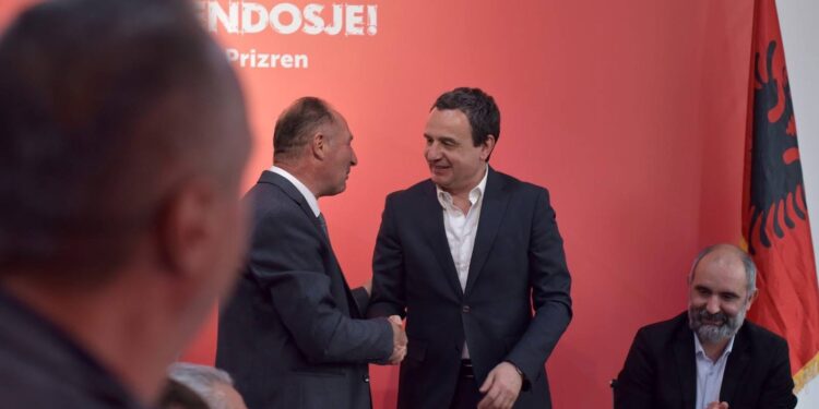Kurti e nis fushatën për zgjedhjet lokale, VV thotë se ia ka marrë LDK’së një emër të njohur në Prizren
