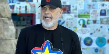 Edi Rama mban fjalimin e fitores: Mandat i katërt historik, shqiptarët votuan për Europën, jo për të kaluarën