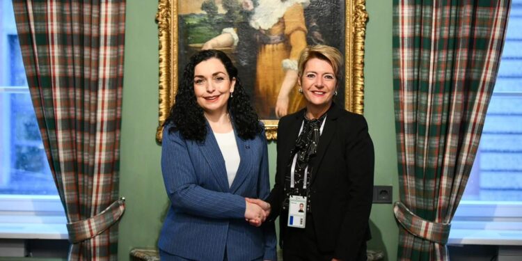 Presidentja Osmani ftohet nga Presidentja e Zvicrës për vizitë shtetërore