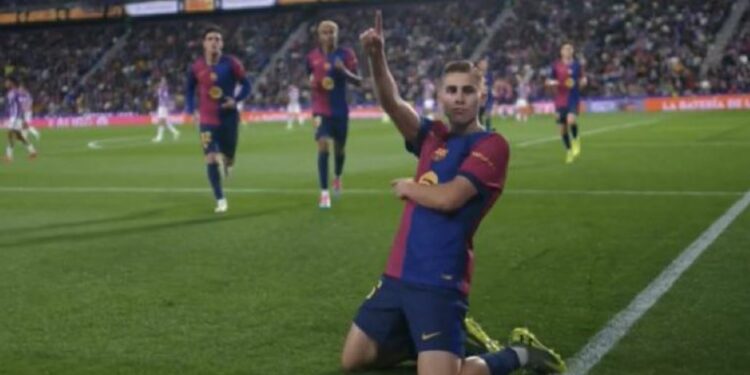 Kthehet Barça, Fermin Lopez shënon golin e epërsisë