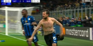 GOOOOOL! Inter barazon gjithçka ndaj Barçës në sekondat e fundit