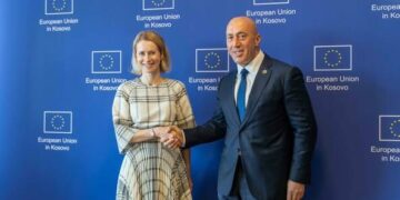 Takimi me Kallas, Haradinaj: Sanksionet te hiqen urgjentisht, BE ta mbështes Kosovën drejt BE’së