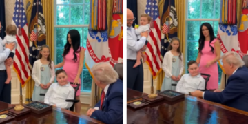 ‘‘Ai është një vëlla i mirë’’, presidenti Trump pret një familje shqiptare në Shtëpinë e Bardhë