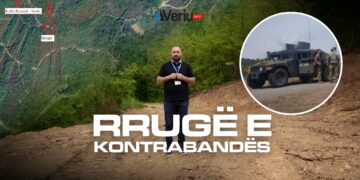 Ekskluzive: KFOR-i hap rrugët ilegale në veri që u mbyllen nga Policia e Kosovës, mundësi e re për kontrabandistët!