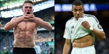 Këpuca e Artë, gjysmë pike ndan Gyokeres dhe Mbappe