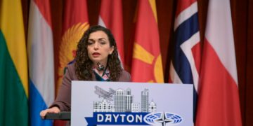 Osmani nga Daytoni: Është koha që NATO t’i hap dyert partnerëve si Kosova