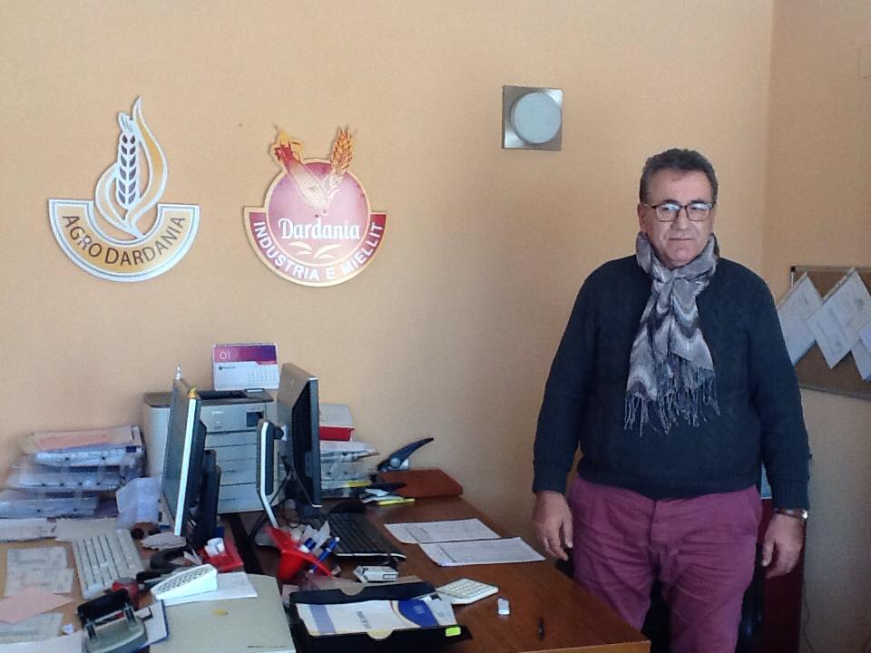 Foto: Imer Jusaj - Pronar i "AgroDardania" Sh.P.K..