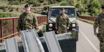 KFOR: Planet e Qeverisë për dy urat e reja në Mitrovicë jashtë kompetencës sonë, vazhdojmë prezencën fikse mbi Urën kryesore të Ibrit