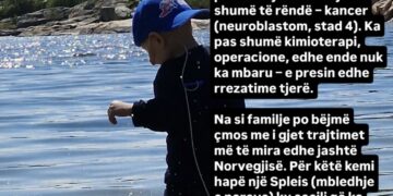 Lorenc Selac që nuk ka mbushur ende 3 vite jetë, ka nevojë për ndihmën e secilit pasi po përballet me sëmundje të rëndë