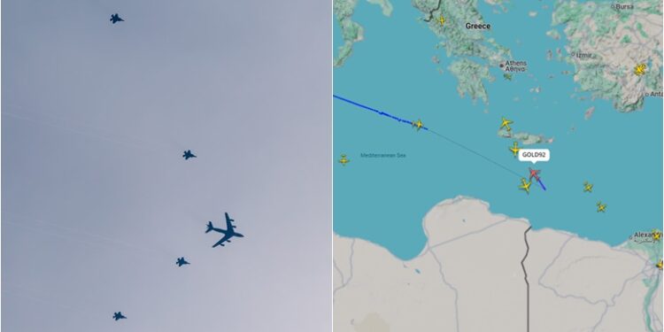Në tri ditët e fundit, më shumë se 30 aeroplanë ushtarakë amerikanë fluturuan mbi Evropë
