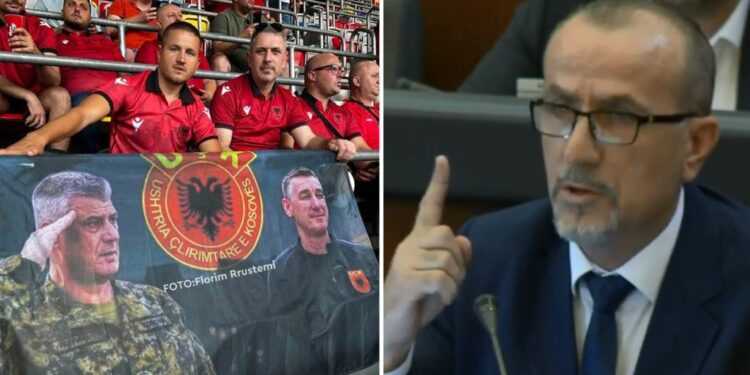 Flamuri i UÇK-së nuk u lejua në stadium, reagon Haxhiu: Nuk është problem, por krenari kombëtare, pa të, nuk do kishim liri