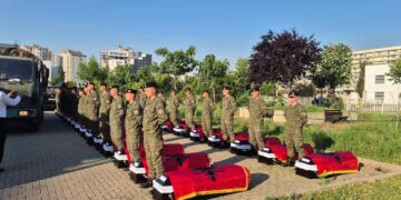 Në fshatin Vrellë rivarrosen 24 dëshmorët e Istogut