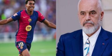 “Fantastike t’ia japim Yamalit çmimin e lojtarit të vitit në Tiranë”, Edi Rama e jep lajmin e mirë