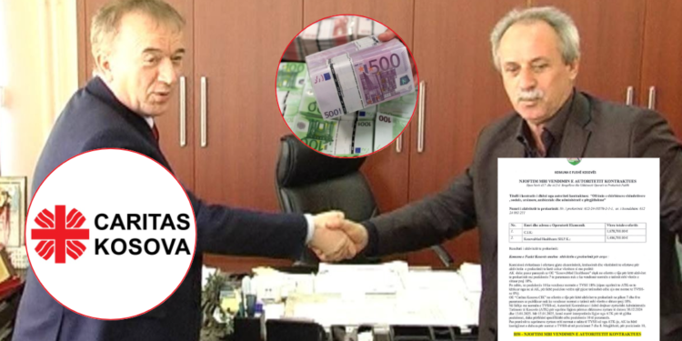 Dyshime për kurdisje të tenderit 2 milionësh nga Komuna e Fushë Kosovës për Caritas-in e Don Viktor Sopi