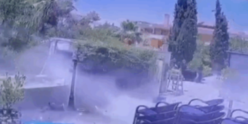 Pamje: Një nga dronët e Iranit me objektiv Izraelin, godet një tjetër shtet