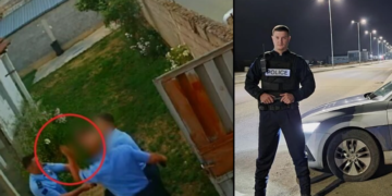 Polici dhe djali i ish-eprorit policor përkrah rrahjen e qytetarit në Klinë nga të dyshuarit kolegët e tij