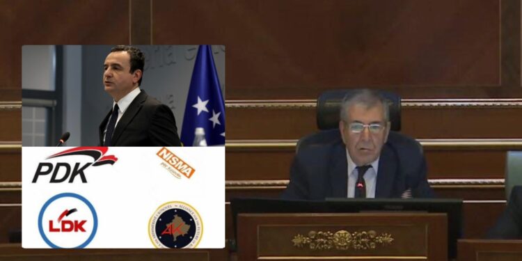 Takimi i Kurtit bën që të ndërpritet seanca e Kuvendit