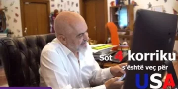 Edi Rama feston 61 vjetorin- Akademia Politike e PS videourim me Inteligjencë Artificiale