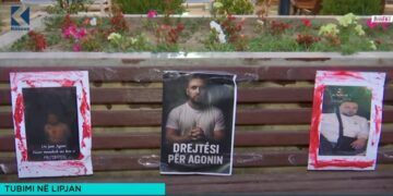 Në Lipjan protestohet kundër policisë, pro Agonit