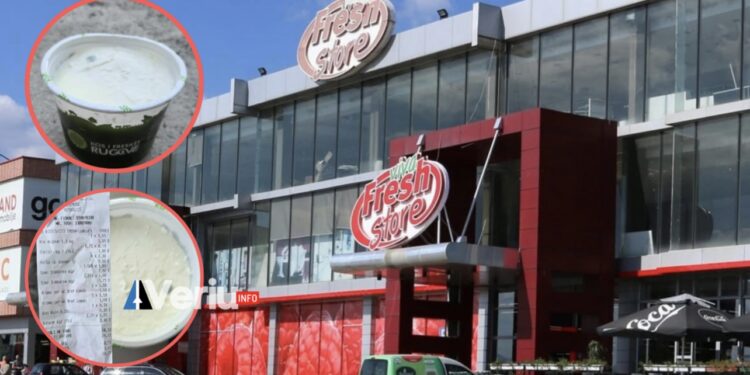 Qytetari bleu kos në Viva Fresh në Shupkovc të Mitrovicës, i del i mykur (Foto)