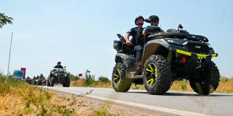 Mbahet marsh përkujtimor me motoçikleta në nderim të policëve të rënë në krye të detyrës