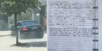 Mërgimtari me Audi tejkalon përmes trotuarit në Gjilan, mediat në Zvicër e bëjnë lajm