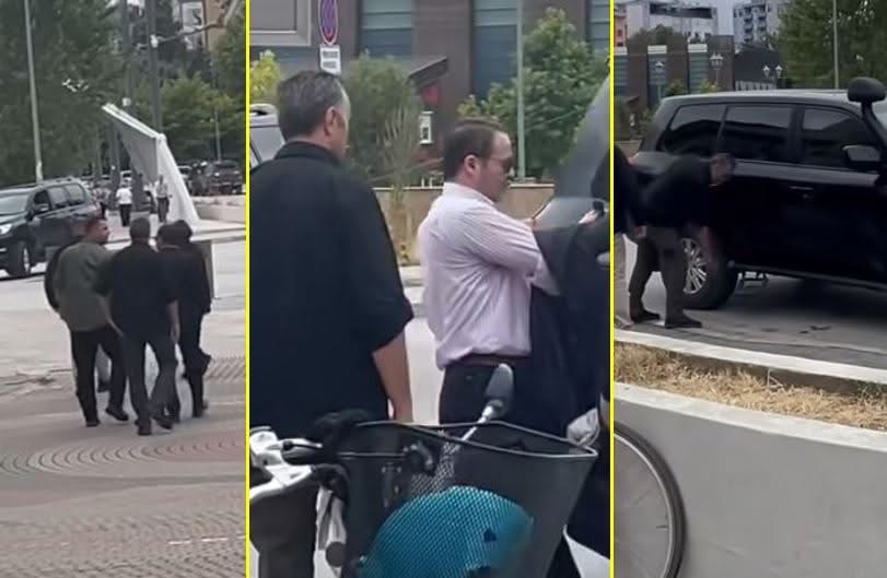 Zotëria i parë me shumë, shumë roja në veri të vendit – ia nxjerrin shkallën e xhipit të zi për të hipur më lehtë