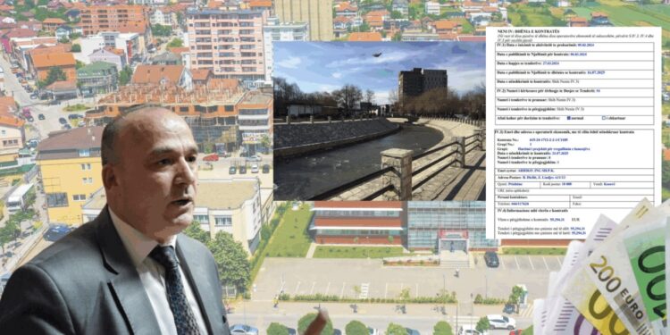 Komuna e Bulliqit injoron ofertat e lira për projektin e lumenjve, shpërblen kompaninë me mbi 36 mijë euro më të shtrenjtë