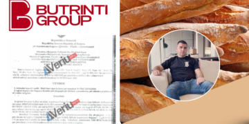Kompanisë “Butrinti Group” iu refuzua futja në Kosovë e 24 tonë miell, ishte jashtë standardeve për përdorim (Dokument)