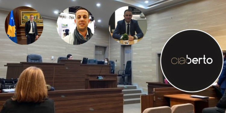 Foto: Blerim Krasniqi, Bashkim Krasniqi dhe Bekim Krasniqi - pronarët e "Berto" Sh.P.K.