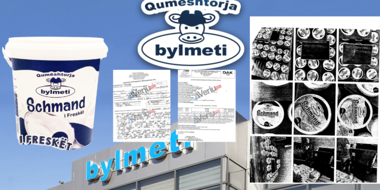 Skandal higjienik në qumështoren ‘Bylmeti’: AUV asgjëson qindra produkte të ‘Schmand’ 400 gr. (Dokument)