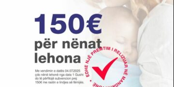 Në Istog, nga sot çdo lehonë përfiton 150 euro mbështetje financiare