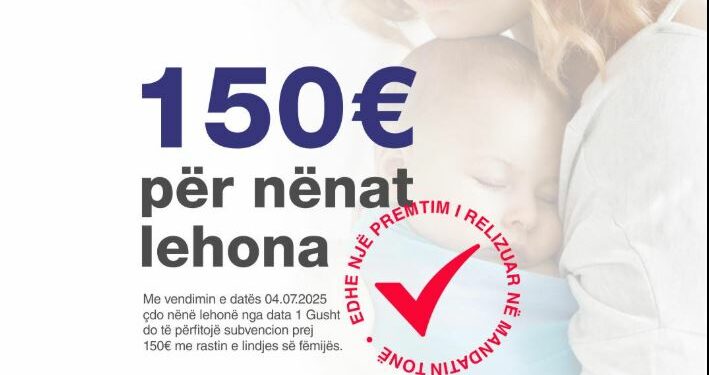 Në Istog, nga sot çdo lehonë përfiton 150 euro mbështetje financiare